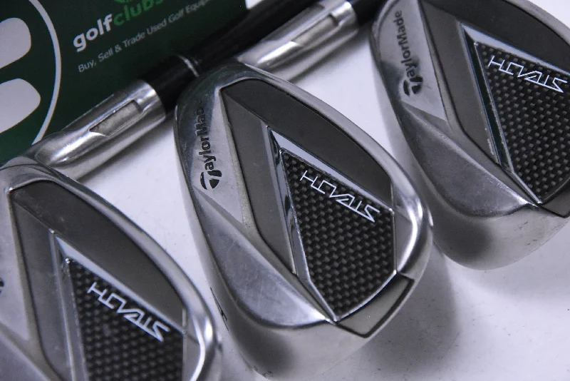 Soft Layers Taylormade Stealth Irons / 8-PW+AW+SW / Senior Flex Ventus Red 5 Shafts Soft Layers Taylormade Stealth Irons / 8-PW+AW+SW / Senior Flex Ventus Red 5 Shafts