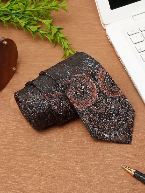 Personalized Wear Men's Brown Fashion Broad Tie