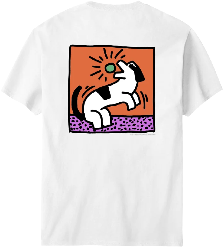 Elegant Style Hair-ing Dog With Ball T-Shirt