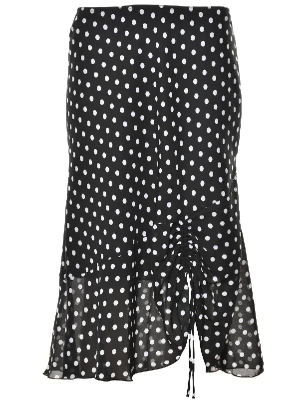 Polka Dots Skirt - L