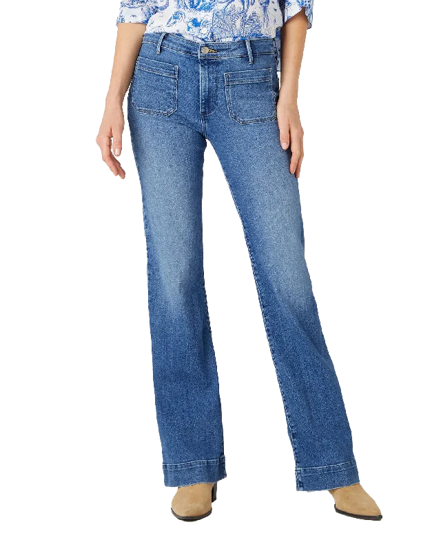 Flare Jeans in Raven