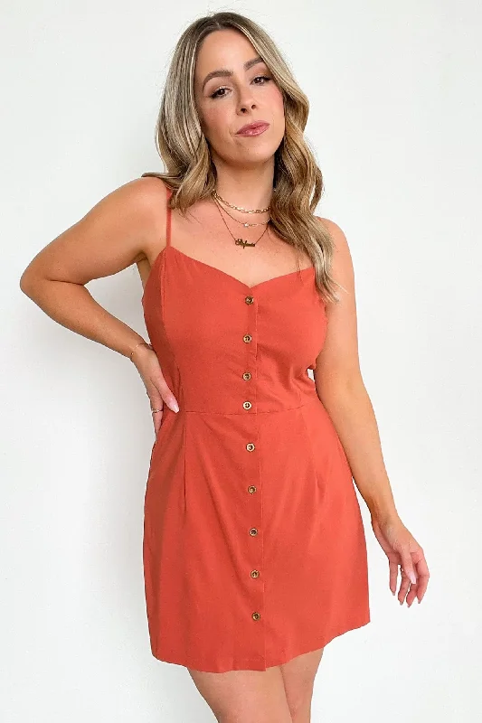 Carefree Style Meirah Button Down Romper - FINAL SALE