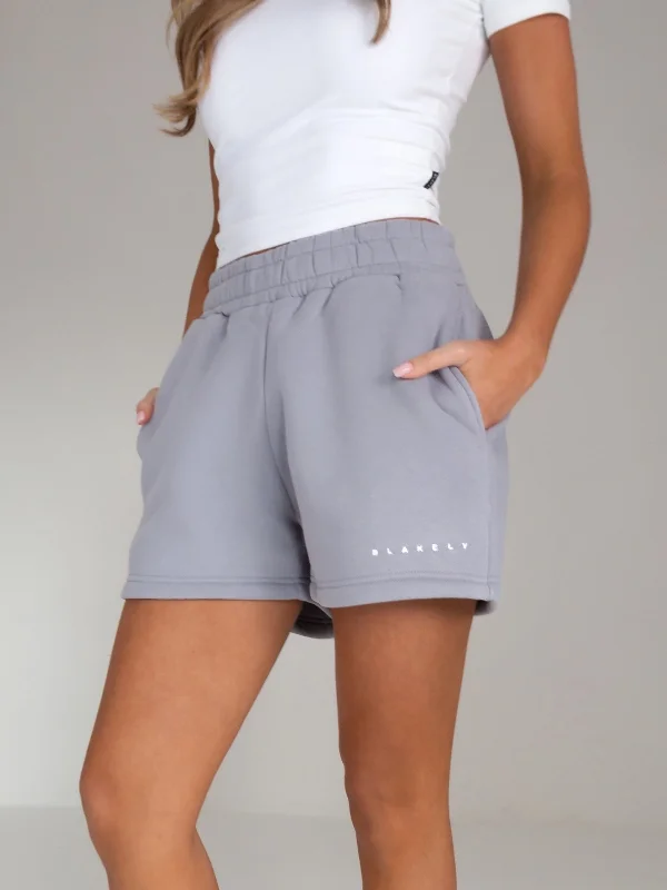 Isabel Jogger Shorts - Pale Lilac