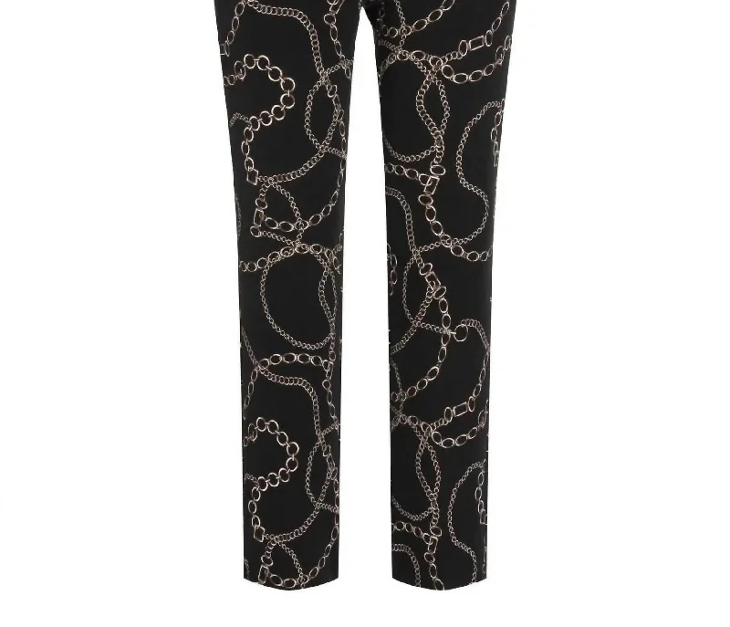 Exquisite Fabrics Women's Fidelity Trouser In Black